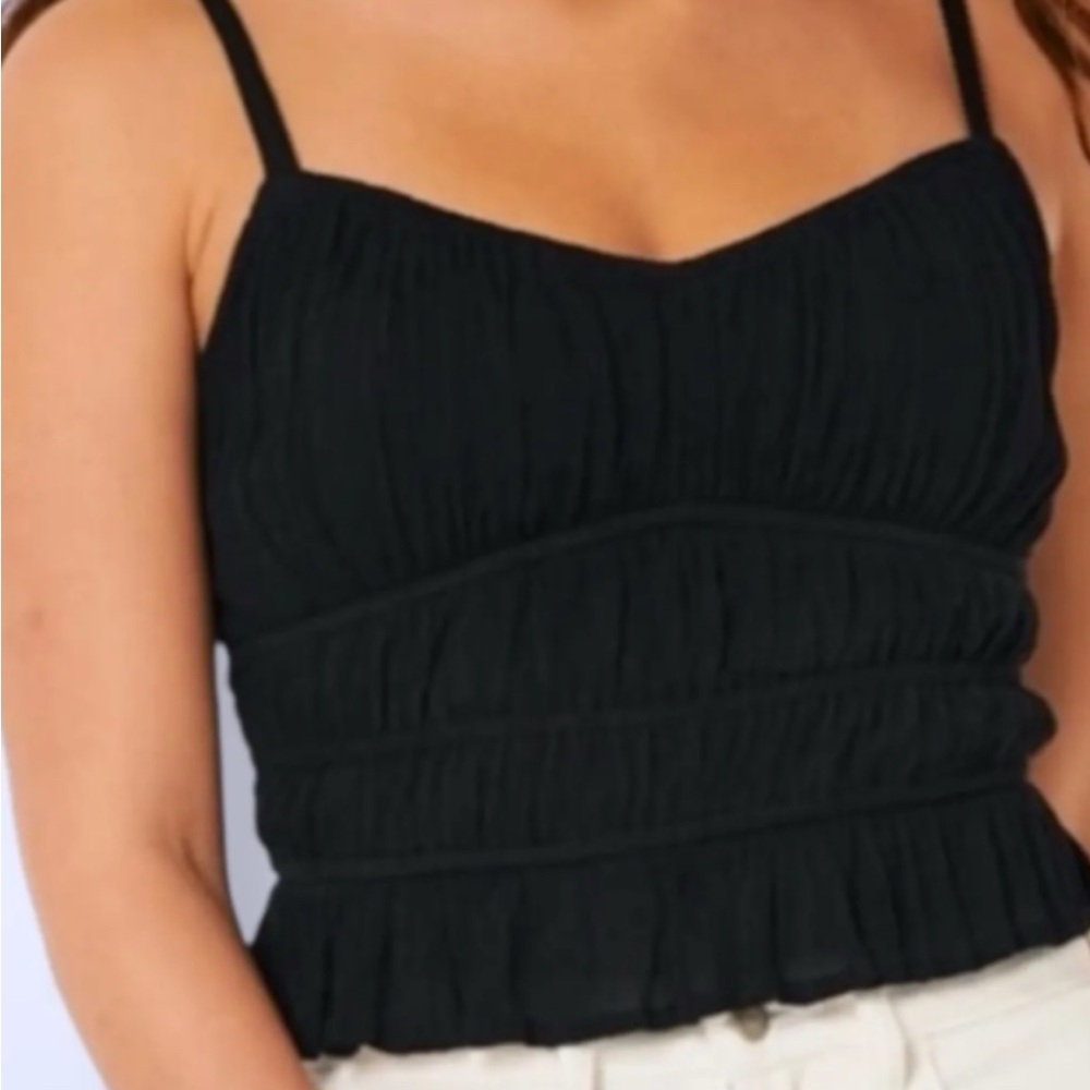Hollister Black Women's Top